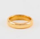 Antique Solid 22Ct Gold 9.7g  Wedding Ring / Band Ring