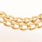 Antique Victorian 18Ct Gold 30.8g Curb Link Albert Watch Chain 14 5/8''