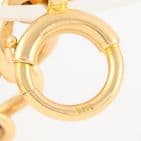 Antique Victorian 18Ct Gold 58g Curb Link Albert Watch Chain 15 3/8''