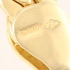 Italian 18Ct Gold 26g Cuban Link Chain Necklace and Bracelet Set