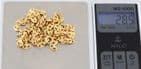 Italian 18Ct Gold 28.5g Anchor / Mariner Link Chain Necklace 23 3/4''