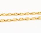 Italian 18Ct Gold 28.5g Anchor / Mariner Link Chain Necklace 23 3/4''