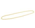 Italian 18Ct Gold 28.5g Anchor / Mariner Link Chain Necklace 23 3/4''