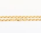 Italian 9Ct Gold 29.9g Flat Curb Link Chain Necklace 20 1/2'' by UNOAERRE