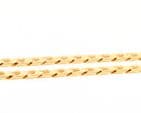 Italian 9Ct Gold 29.9g Flat Curb Link Chain Necklace 20 1/2'' by UNOAERRE