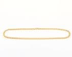 Italian 9Ct Gold 29.9g Flat Curb Link Chain Necklace 20 1/2'' by UNOAERRE