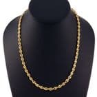 Italian 9Ct Gold 31.1g Anchor / Mariner Link Chain Necklace 28'' by UNOAERRE