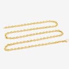 Italian 9Ct Gold 31.1g Anchor / Mariner Link Chain Necklace 28'' by UNOAERRE