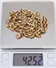Vintage 9Ct Gold 42.5g Fancy Link Chain / Necklace 31 1/2''