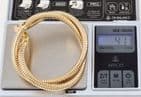 Vintage 9Ct Gold Snake / Serpent Necklace With Ruby Eyes 16''