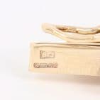 Vintage 9Ct Gold Snake / Serpent Necklace With Ruby Eyes 16''