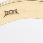 Vintage 9Ct Gold  Tension Bangle / Bracelet With Hinge Hook Clasp 23g
