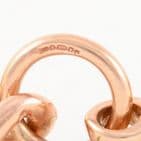 Vintage 9Ct Rose Gold 50g  Curb Link Albert Watch Chain / Necklace 22''