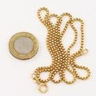 Vintage 9Ct Yellow Gold 13.4 grams Box Link Chain Necklace 24''