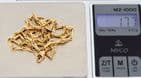 Vintage 9Ct Yellow Gold 17.7g Barleycorn Link Chain Necklace 20''