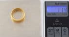 Vintage Heavy Solid 22Ct Gold 11.4g Wedding Ring / Band