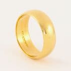 Vintage Heavy Solid 22Ct Gold 11.4g Wedding Ring / Band