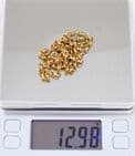 Vintage Solid 9Ct Gold 12.9g Oval Belcher Link Chain Necklace 24''