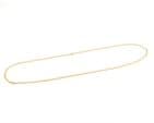 Vintage Solid 9Ct Gold 12.9g Oval Belcher Link Chain Necklace 24''
