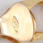 Vintage Solid 9Ct Gold 37.6g Flat Curb Link Chain Necklace 19 3/4'' by Unoaerre