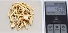 Vintage Solid 9Ct Gold 46.2g Long Elongated Link Chain Necklace 19 3/4''