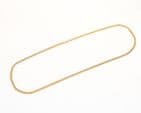 Vintage Solid 9Ct Gold 50.7g Flat Curb Link Chain Necklace 30 1/2''