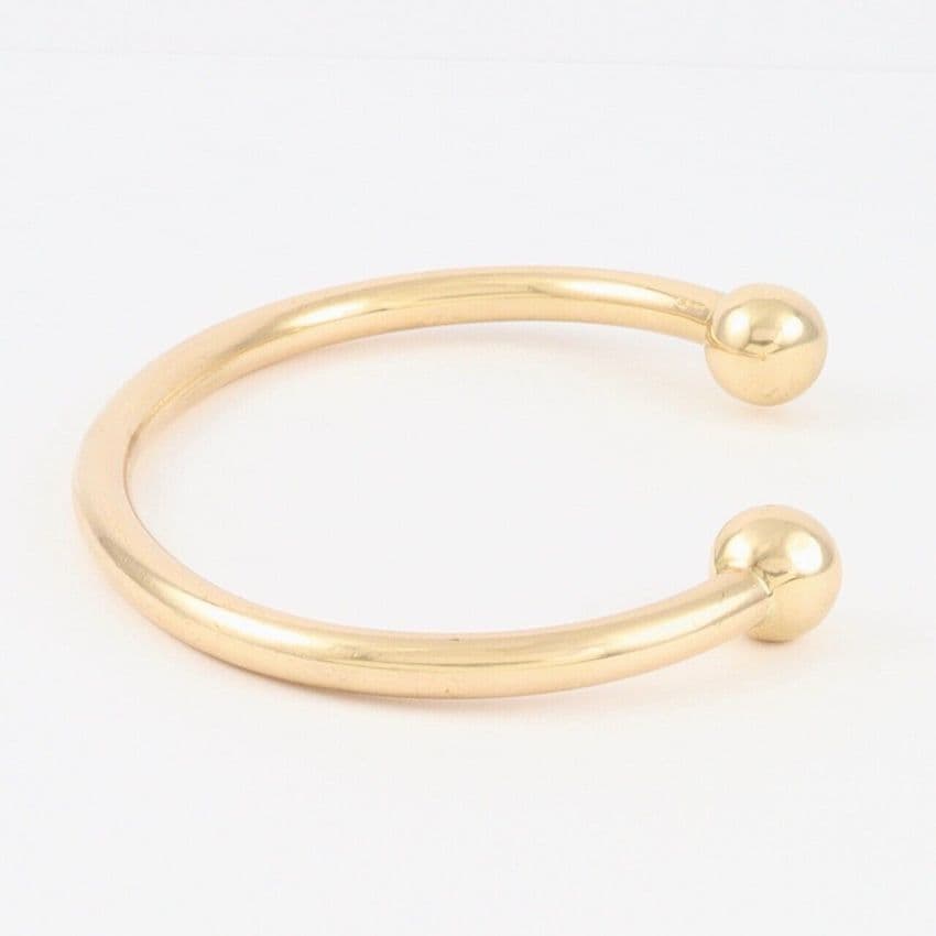 Vintage Solid 9Ct Gold Torc / Torque Bangle / Bracelet 30 8g