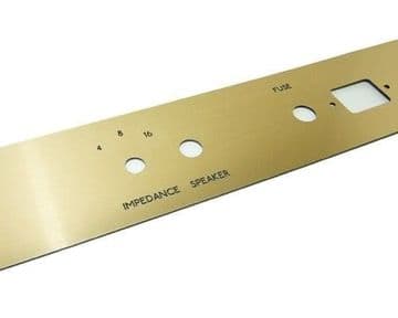 18 watt rear plate - single fuse