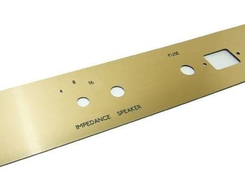 18 watt rear plate - single fuse