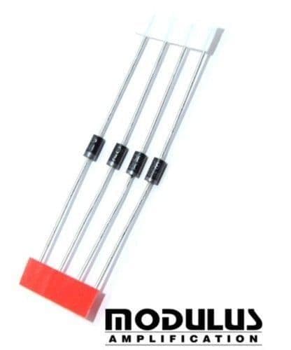 1N4007 Rectifier diode 1A - 1000v - 4 per pack