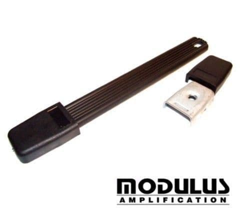 Amp handle - black rubber