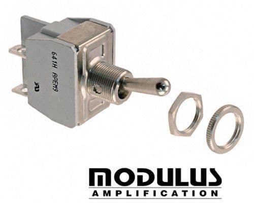 Apem Heavy Duty Toggle Switch - 641H/2 DPST