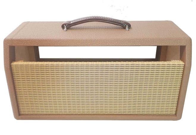 Brownface Style Princeton Reverb head cabinet - Made in the UK