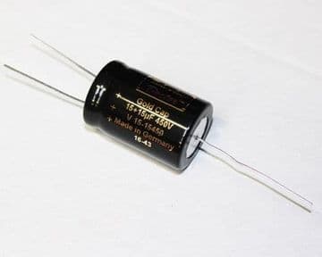 Capacitor Axial 15uf + 15uf - 450v TAD