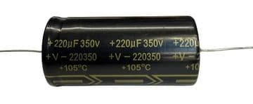Capacitor AXIAL 220UF 350V TAD