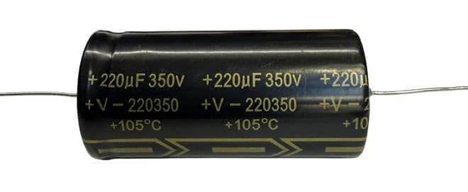 Capacitor AXIAL 220UF 350V TAD