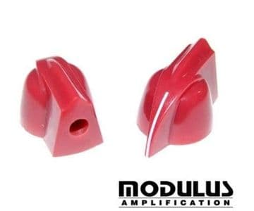 Chicken head knob -Burgandy/red-crested