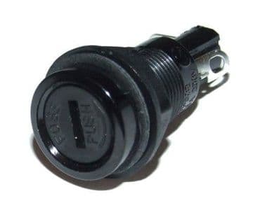 Cliff UK fuse holder - low profile - 5mm x 20mm fuse