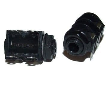 Cliff UK Jack Socket - Switching Mono Plastic Nut