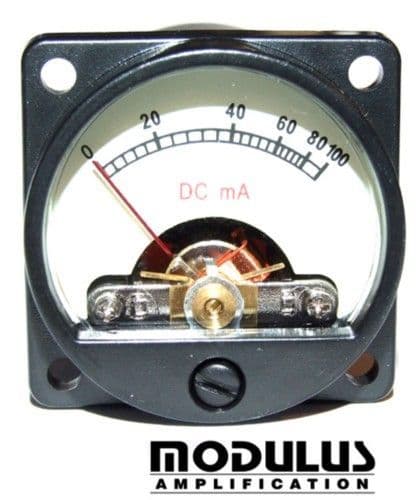 Current meter-panel mount-100ma