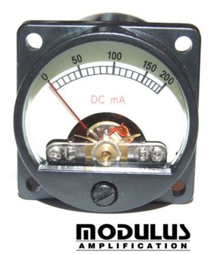 Current meter-panel mount-200ma