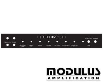 Custom 100 Front Faceplate - 4 Input - Select Your Colour