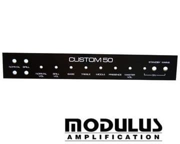Custom 50 Front Faceplate - Select Your Colour