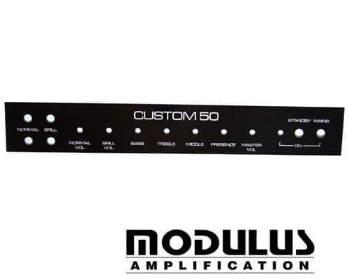Custom 50 Front Faceplate - Select Your Colour