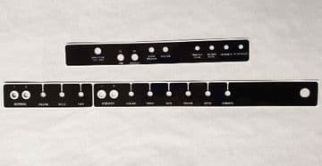 Deluxe Reverb Faceplate Set - No Logo - Select Your Colour