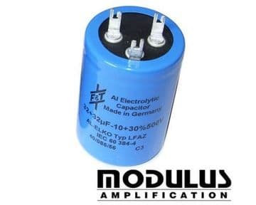 F&T Dual Section Capacitor Can