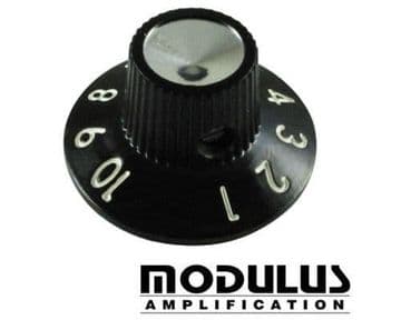 Fender Black Skirted Knob for Blackface and Silverface Amps