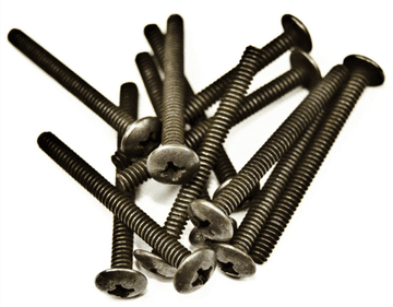 Fender Style Tweed Baffle Screw with nut - each