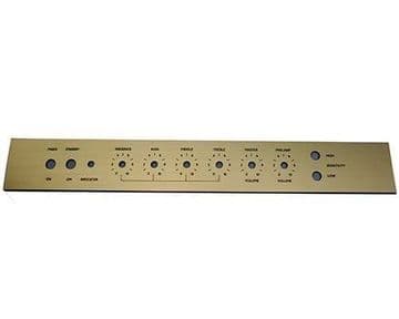 JCM800 Style Front Faceplate - Select Your Colour
