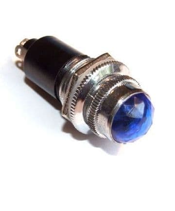 Jewel light Assembly - panel mount - blue